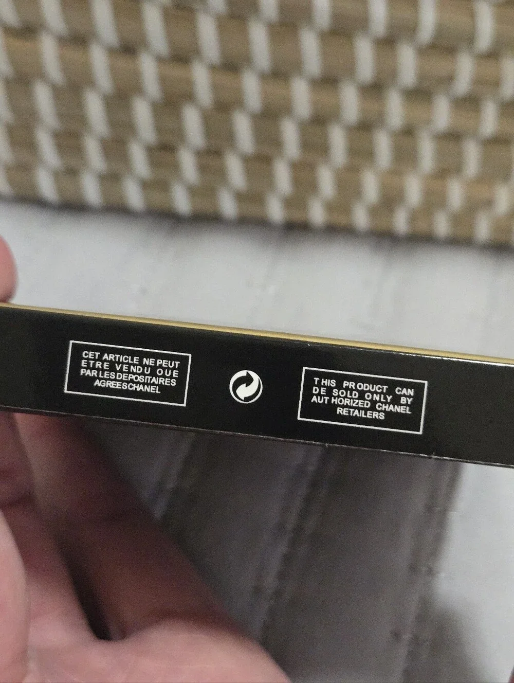 SOLD CHANEL Miroir Double Facettes Mirror